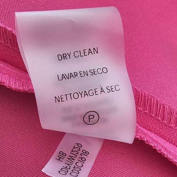 Calvin Klein Sleeveless Midi Dress in Hibiscus Pink Size 10 - Picture 6 of 7